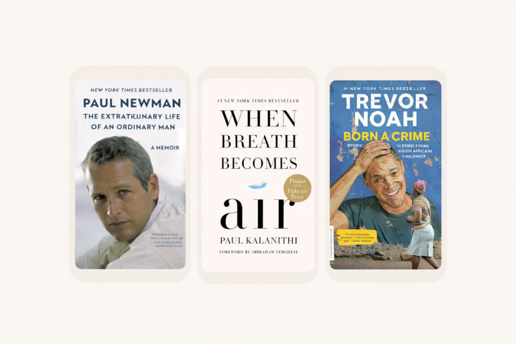 monthly reading challenge Memoir autobiography